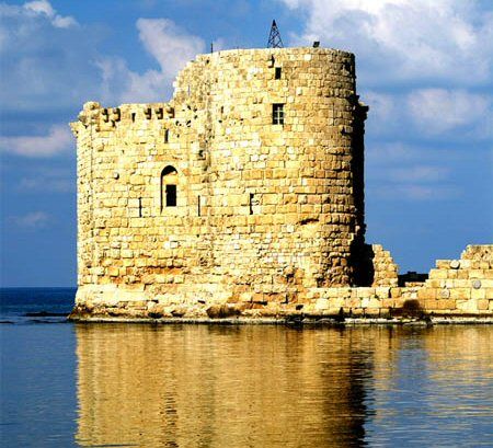 El Líbano Sayda Castillo del Mar Castillo del Mar Al Janub - Sayda - El Líbano
