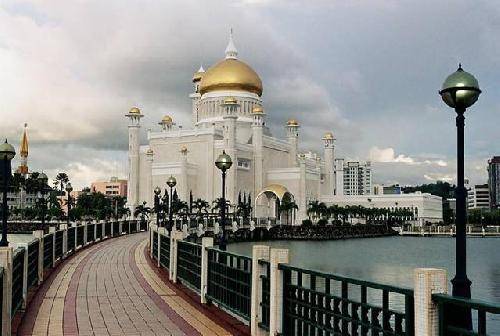 Brunei Bandar Seri Begawan Omar Ali Sifuddin Mosque Omar Ali Sifuddin Mosque Brunei - Bandar Seri Begawan - Brunei