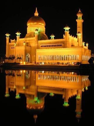 Brunei Bandar Seri Begawan Omar Ali Sifuddin Mosque Omar Ali Sifuddin Mosque Brunei - Bandar Seri Begawan - Brunei
