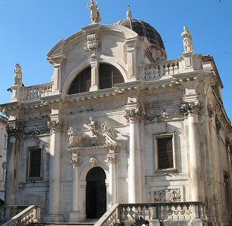 Croacia Dubrovnik  Iglesia de San Blas Iglesia de San Blas Croacia - Dubrovnik  - Croacia