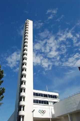 Finlandia Helsinki Torre del Estadio Olímpico Torre del Estadio Olímpico Helsinki - Helsinki - Finlandia