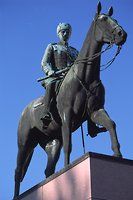 Finlandia Helsinki Estatua de Marshal GGe Mannerheim Estatua de Marshal GGe Mannerheim Uusimaa - Helsinki - Finlandia