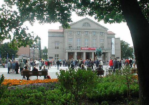 Alemania Weimar Theaterplatz Theaterplatz Weimar - Weimar - Alemania