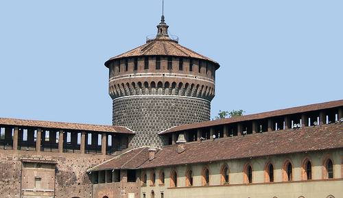 Italia Milan Castello Sforzesco Castello Sforzesco Lombardia - Milan - Italia