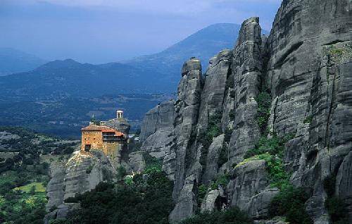 Grecia Meteora Monasterio de Nikolau Anapafsa Monasterio de Nikolau Anapafsa Grecia - Meteora - Grecia