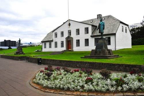 Islandia Reikiavik Casa del Gobierno Casa del Gobierno Islandia - Reikiavik - Islandia