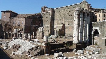 Italy Rome Augustus Forum Augustus Forum Lazio - Rome - Italy