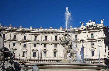 Italia Roma Plaza de la República Plaza de la República Lazio - Roma - Italia