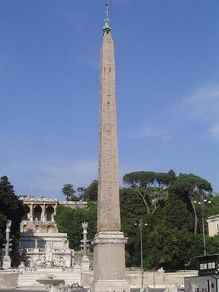 Italia Roma Obelisco Flaminio Obelisco Flaminio Roma - Roma - Italia