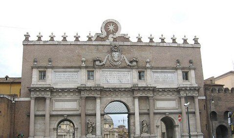Italia Roma Porta del Popolo Porta del Popolo Lazio - Roma - Italia