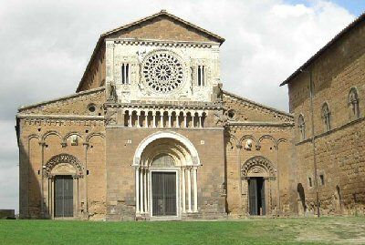 Italy Tuscania Saint Peter Church Saint Peter Church Lazio - Tuscania - Italy