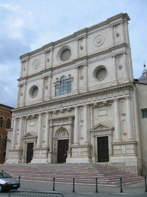 Italia Lucoli  Iglesia de San Bernardino Iglesia de San Bernardino Abruzzo - Lucoli  - Italia