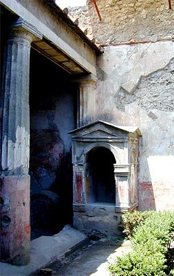 Italy Pompei Tragic Poet House Tragic Poet House Italy - Pompei - Italy