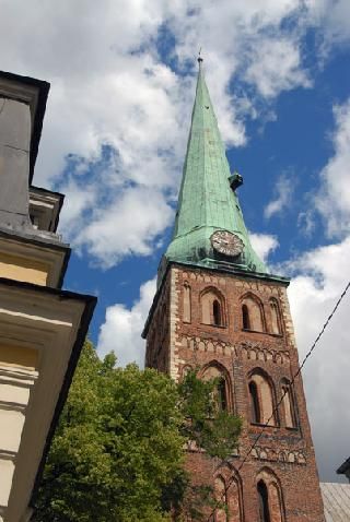 Letonia Riga  Iglesia de San Jacobo Iglesia de San Jacobo Letonia - Riga  - Letonia