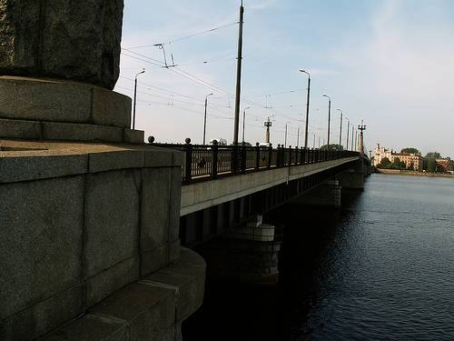 Letonia Riga  Puente Akmens Puente Akmens Letonia - Riga  - Letonia