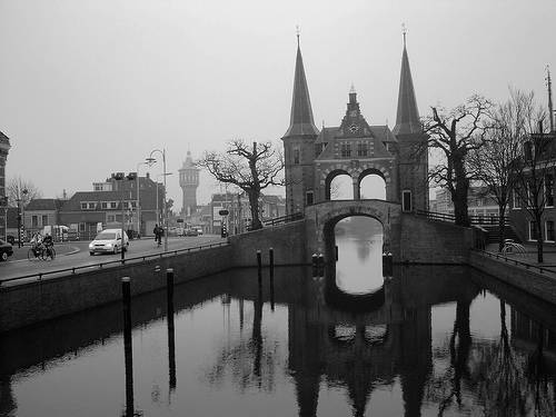 Holanda Sneek  Puerta de Agua Puerta de Agua Friesland - Sneek  - Holanda