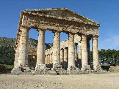 Italia Calatafimi-segesta  Templo Dórico Templo Dórico Trapani - Calatafimi-segesta  - Italia