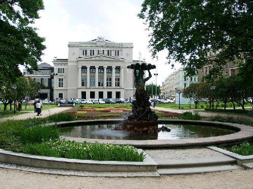 Letonia Riga  Teatro de Ópera Teatro de Ópera Letonia - Riga  - Letonia