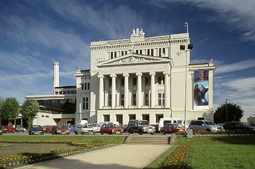 Letonia Riga  Teatro de Ópera Teatro de Ópera Letonia - Riga  - Letonia