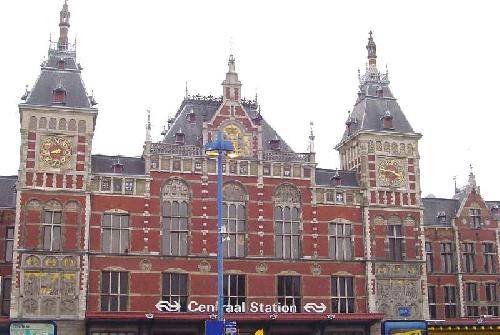 Holanda Amsterdam Centraal Station Centraal Station Holanda - Amsterdam - Holanda