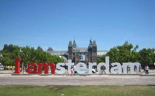 Holanda Amsterdam Museumplein Museumplein Amsterdam - Amsterdam - Holanda