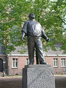 Holanda Amsterdam Estatua del estibador Estatua del estibador Holanda - Amsterdam - Holanda