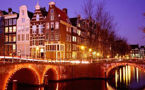 Holanda Amsterdam Canal de los Caballeros Canal de los Caballeros Amsterdam - Amsterdam - Holanda