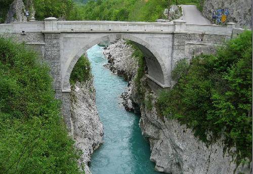 Eslovenia Kobarid  Puente de Napoleón Puente de Napoleón Kobarid - Kobarid  - Eslovenia