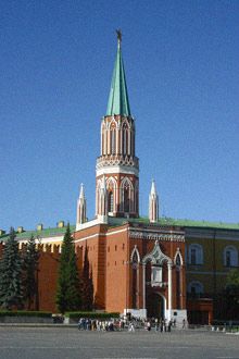 Rusia Moscu Torre Nikol´skaia Torre Nikol´skaia Moscow - Moscu - Rusia