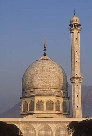 India Srinagar  Mezquita de Hazrat Bal Mezquita de Hazrat Bal India - Srinagar  - India