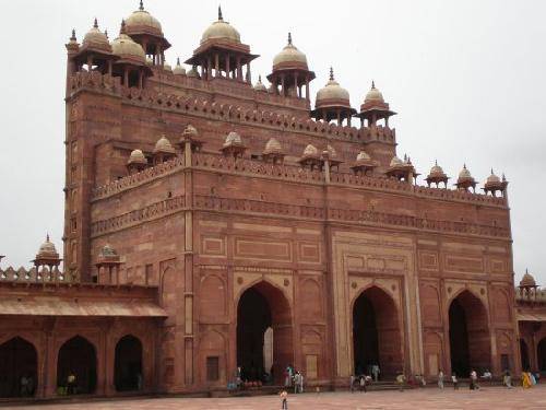 India Fatehpur Sikri  Mezquita Jami Masijd Mezquita Jami Masijd Agra - Fatehpur Sikri  - India