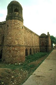 India Jahanpanah  Mezquita de los Khirki Mezquita de los Khirki Haryana - Jahanpanah  - India