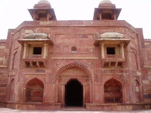 India Fatehpur Sikri  Palacio de Jodh Bai Palacio de Jodh Bai Agra - Fatehpur Sikri  - India