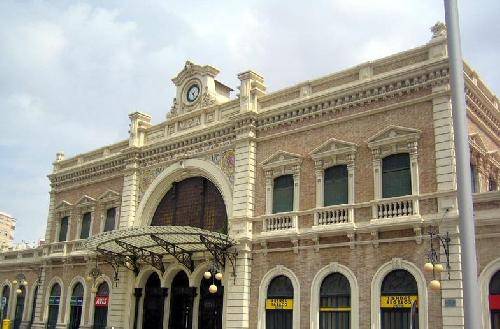 Spain Cartagena Railway Station Railway Station Europe - Cartagena - Spain