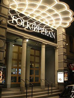 Suecia Estocolmo Folkoperan Folkoperan Estocolmo - Estocolmo - Suecia