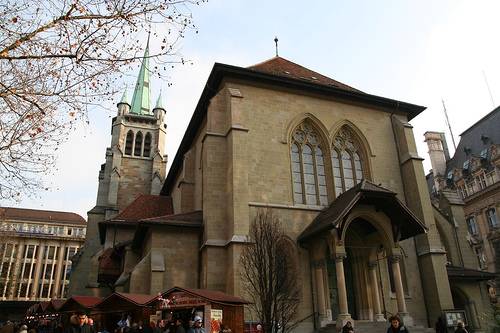 Suiza Lausanne Iglesia de San Francisco Iglesia de San Francisco Lausanne - Lausanne - Suiza