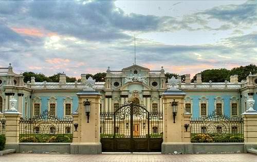 Ucrania Kiev  Palacio Mariansky Palacio Mariansky Kiev - Kiev  - Ucrania