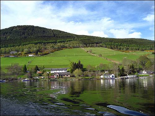 El Reino Unido  Lago Ness Lago Ness Highland -  - El Reino Unido