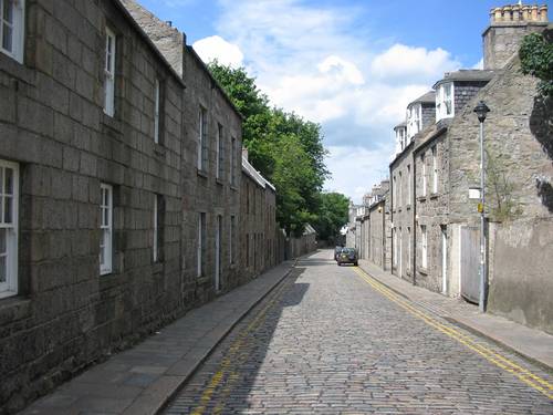 El Reino Unido Aberdeen  Casco Antiguo Casco Antiguo Aberdeen - Aberdeen  - El Reino Unido