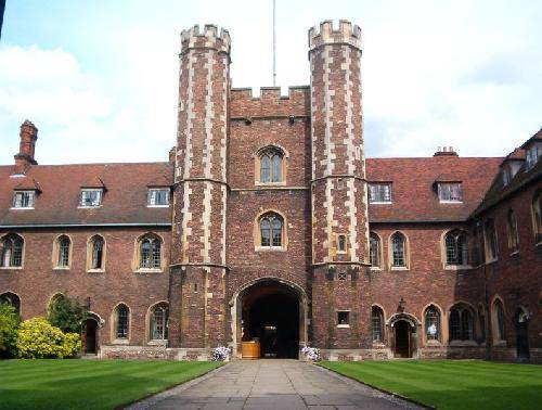 El Reino Unido Cambridge  Queen`s College Queen`s College Inglaterra - Cambridge  - El Reino Unido