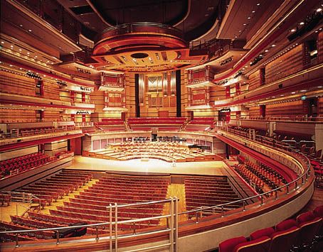 El Reino Unido Birmingham Symphony Hall Symphony Hall Inglaterra - Birmingham - El Reino Unido