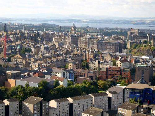 El Reino Unido Edimburgo Ciudad Antigua Ciudad Antigua Edimburgo - Edimburgo - El Reino Unido