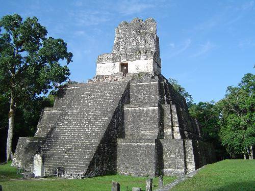 Guatemala Parque Nacional de Tikal Templo II Templo II Centro America - Parque Nacional de Tikal - Guatemala