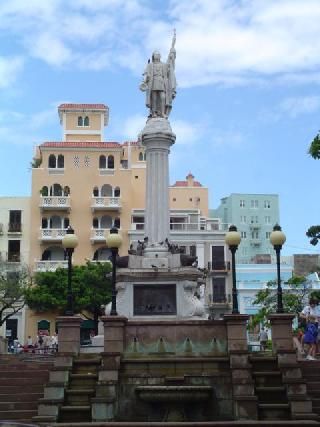 Puerto Rico San Juan  Plaza de Colón Plaza de Colón Puerto Rico - San Juan  - Puerto Rico