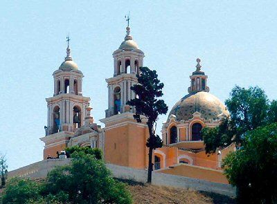 México Cholula  Iglesia de Nuestra Señora de los Remedios Iglesia de Nuestra Señora de los Remedios Puebla - Cholula  - México