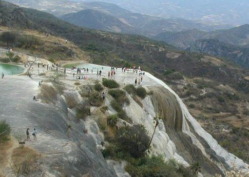 México Mitla  Hierve el Agua Hierve el Agua Oaxaca - Mitla  - México