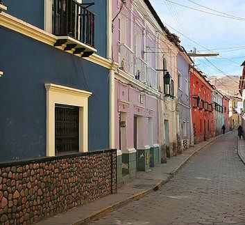 Bolivia Potosi Quijarro Street Quijarro Street Bolivia - Potosi - Bolivia