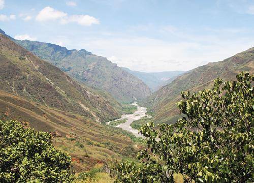 Colombia Barichara  Cañón del Chicamocha Cañón del Chicamocha Santander - Barichara  - Colombia