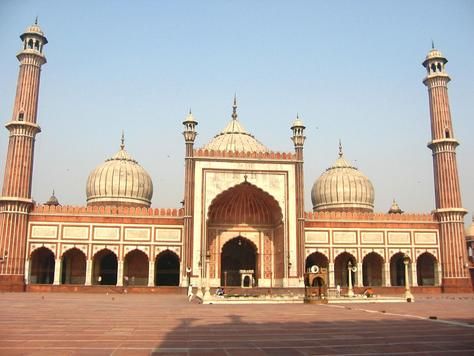 India New Delhi Jama Masjid Mosque Jama Masjid Mosque New Delhi - New Delhi - India