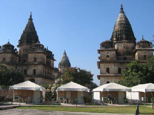 India Orchha  Cenotaphs Cenotaphs Madhya Pradesh - Orchha  - India